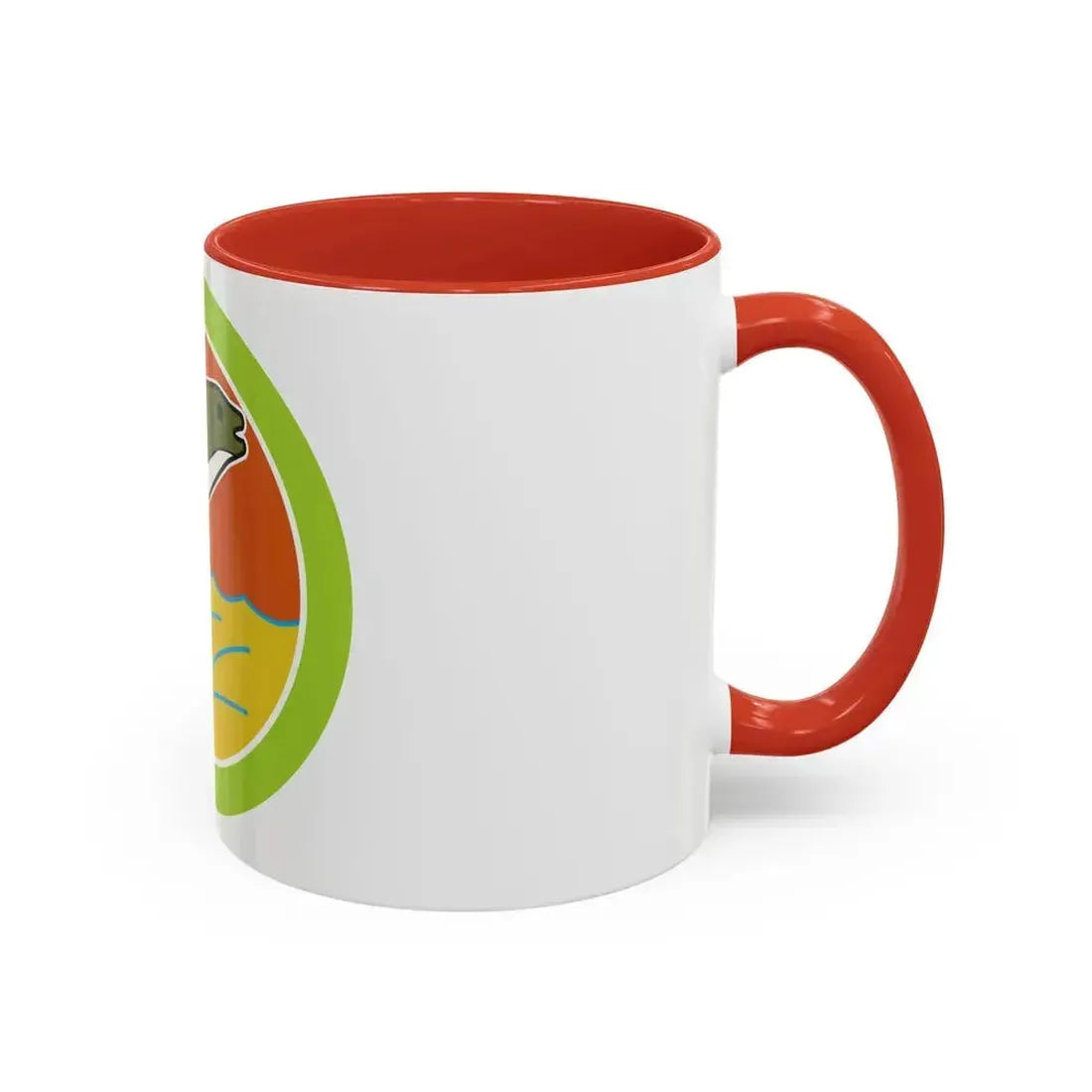 Fishing (Boy Scout Merit Badge) Accent Coffee Mug - Go Mug Yourself