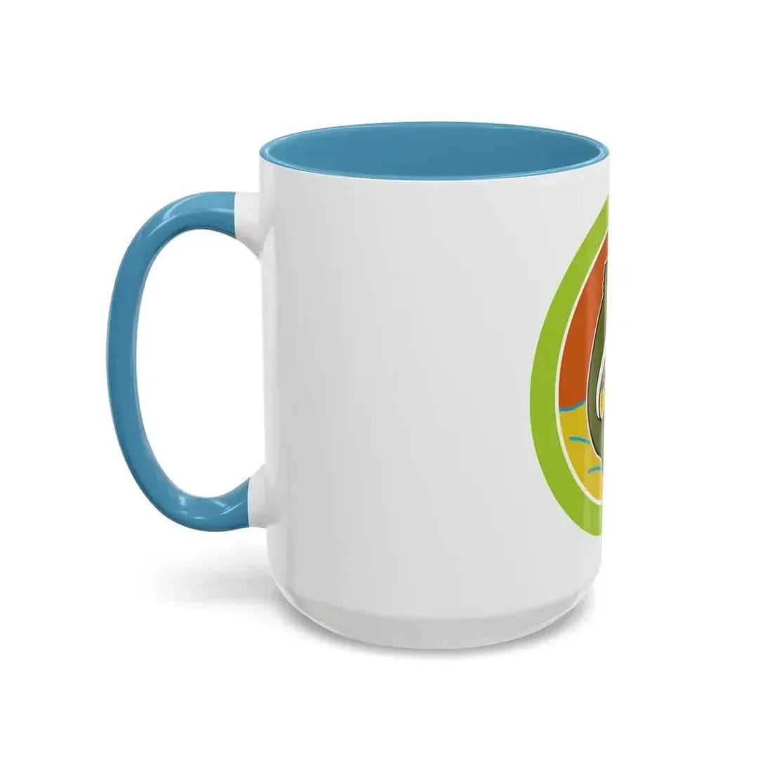 Fishing (Boy Scout Merit Badge) Accent Coffee Mug - Go Mug Yourself