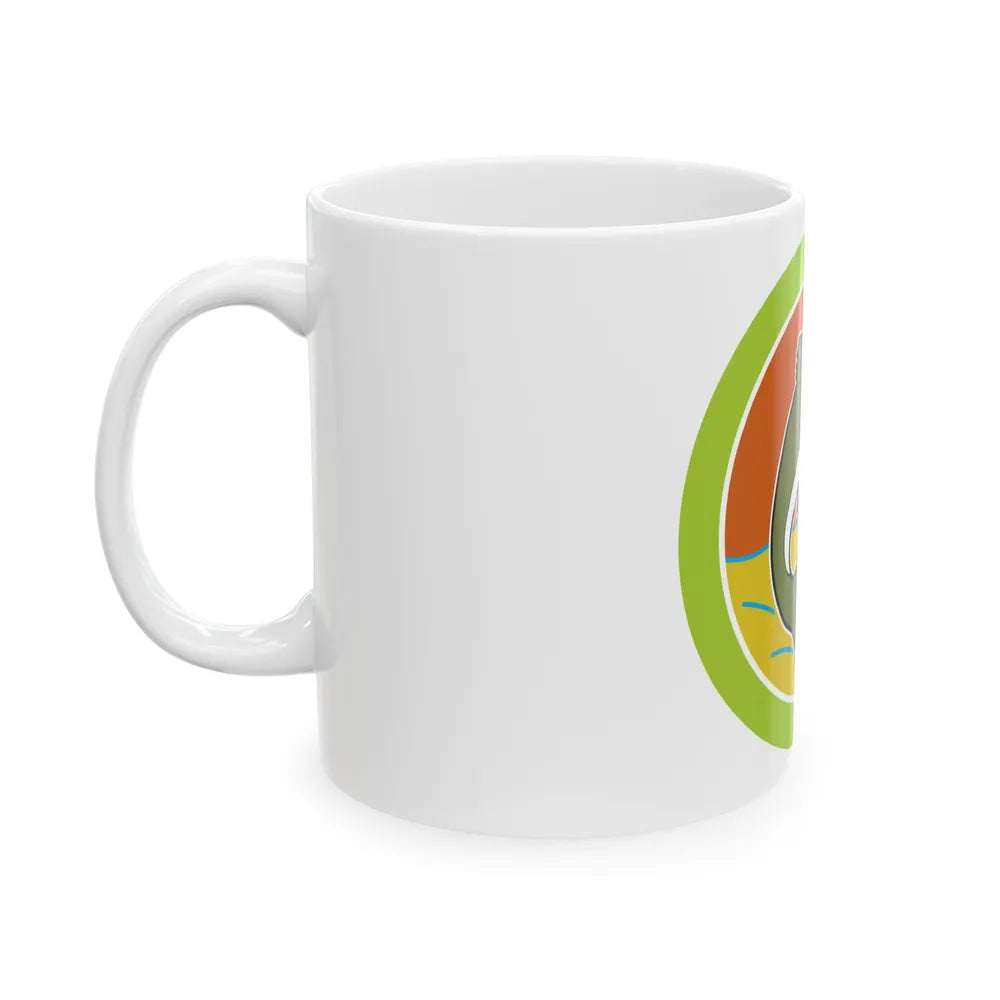 Fishing (Boy Scout Merit Badge) White Coffee Mug-Go Mug Yourself