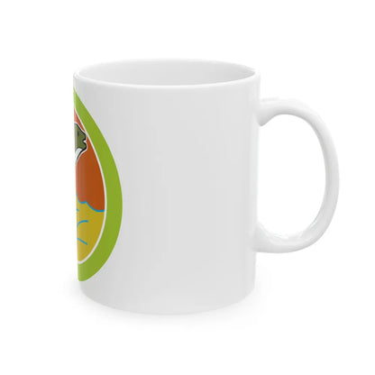 Fishing (Boy Scout Merit Badge) White Coffee Mug-Go Mug Yourself