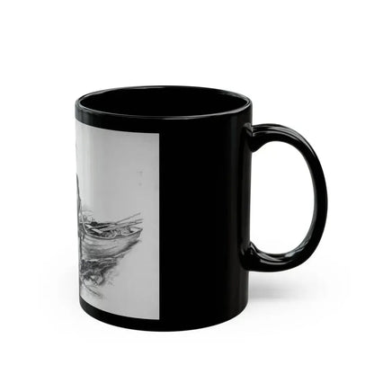 Fishing Interrupted - Black Coffee Mug - Go Mug Yourself