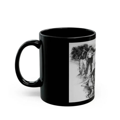 Fishing Interrupted - Black Coffee Mug - Go Mug Yourself