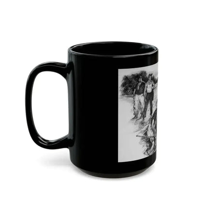Fishing Interrupted - Black Coffee Mug - Go Mug Yourself
