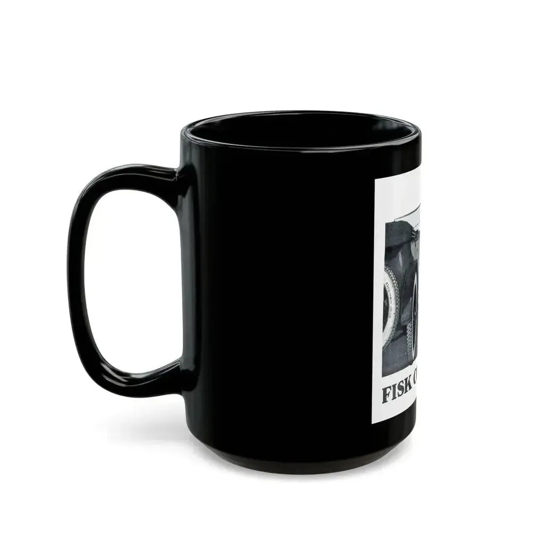 Fisk Cord Tires, Collier's, June 14, 1919 - Black Coffee Mug - Go Mug Yourself