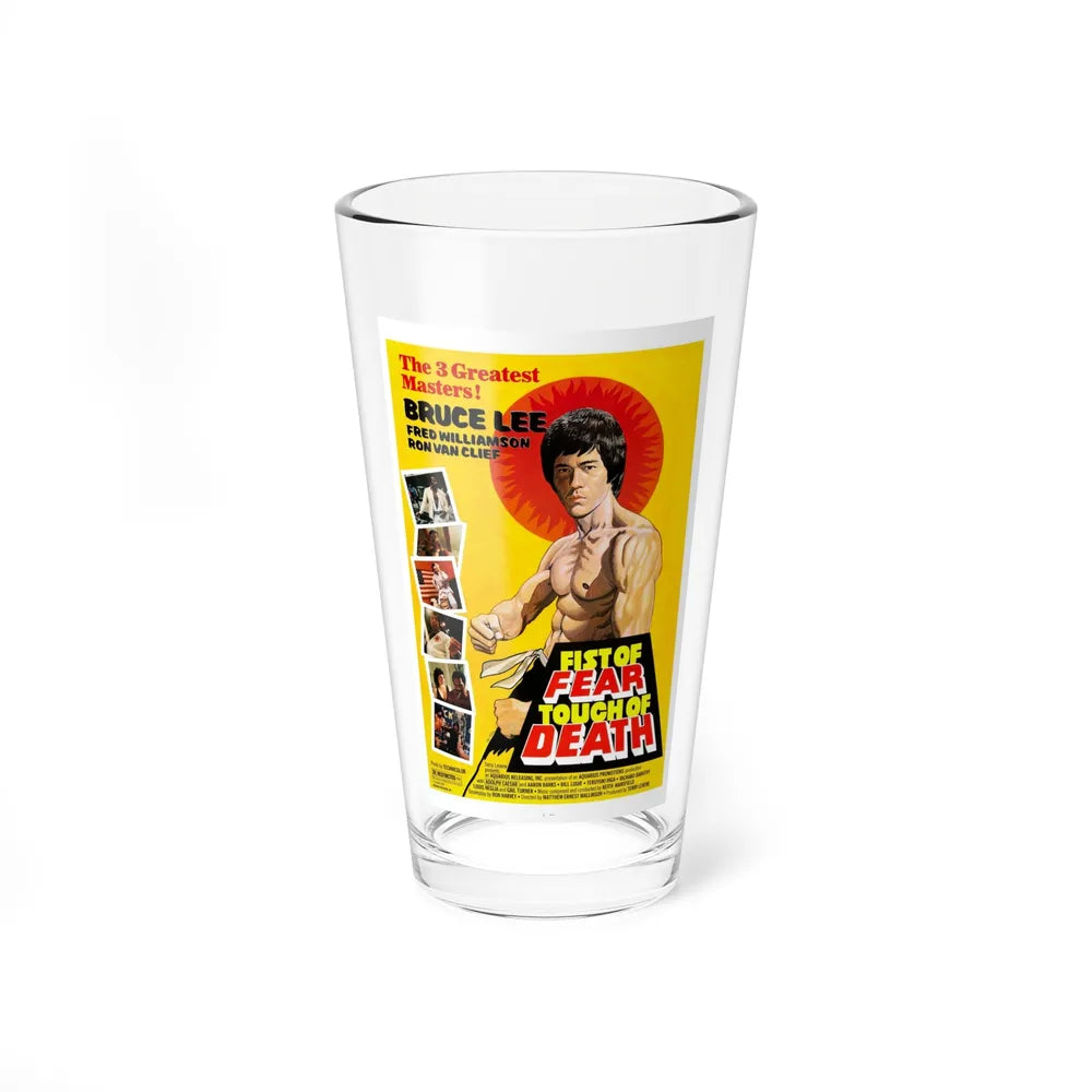 FIST OF FEAR TOUCH OF DEATH 1980 Movie Poster - Pint Glass 16oz-16oz-Go Mug Yourself