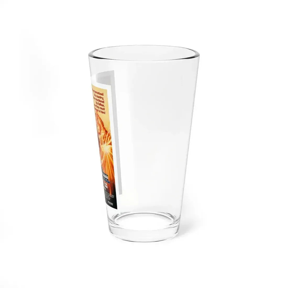 FISTS OF STEEL 1989 Movie Poster - Pint Glass 16oz - Go Mug Yourself
