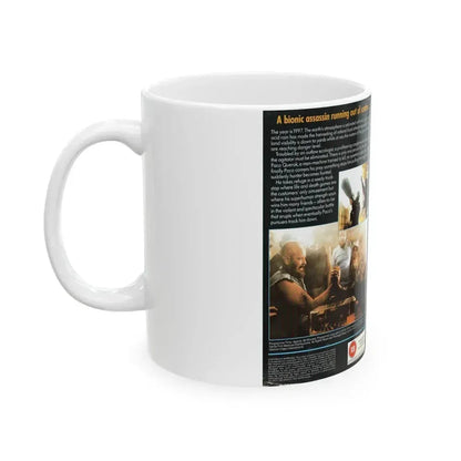 FISTS OF STEEL (VHS COVER) - White Coffee Mug - Go Mug Yourself