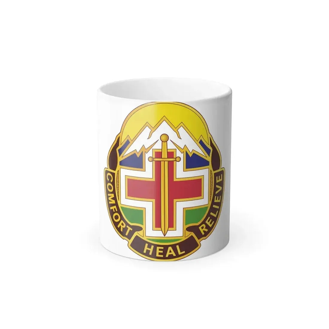 Fitzsimons Medical Center (U.S. Army) Color Changing Coffee Mug 11oz - Go Mug Yourself