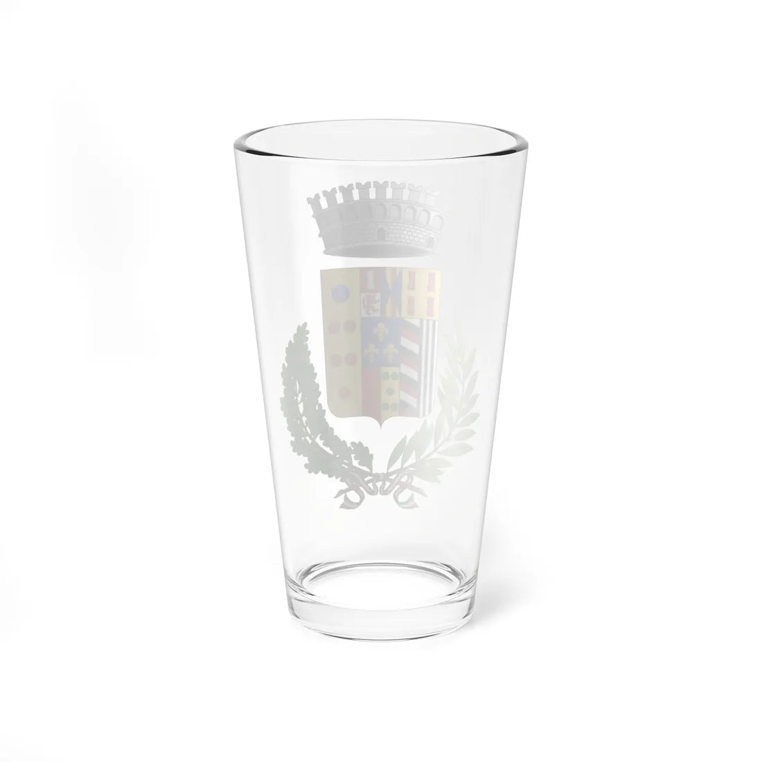 Fiumedinisi-Stemma (Italy) (Coat of Arms) Pint Glass 16oz - Go Mug Yourself