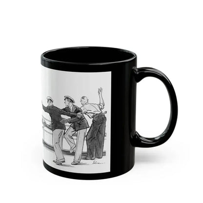 Five Days (1), Liberty magazine, February 25, 1933 - Black Coffee Mug - Go Mug Yourself