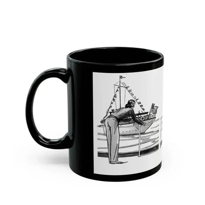 Five Days (1), Liberty magazine, February 25, 1933 - Black Coffee Mug - Go Mug Yourself
