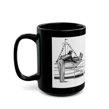 Five Days (1), Liberty magazine, February 25, 1933 - Black Coffee Mug - Go Mug Yourself