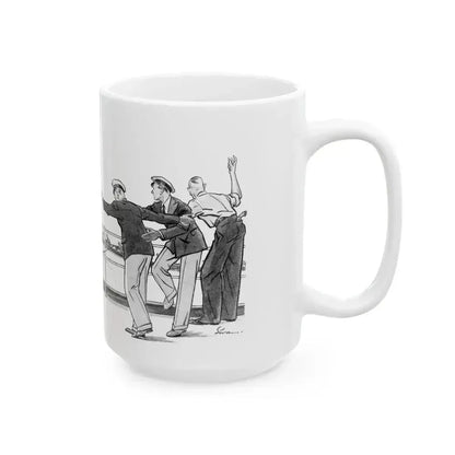 Five Days (1), Liberty magazine, February 25, 1933 - White Coffee Mug - Go Mug Yourself