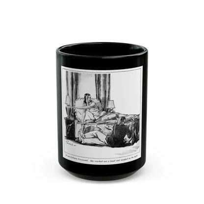 Five Days (2), Liberty magazine, February 25, 1933 - Black Coffee Mug 15oz - Go Mug Yourself