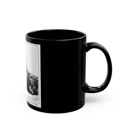 Five Days (2), Liberty magazine, February 25, 1933 - Black Coffee Mug - Go Mug Yourself