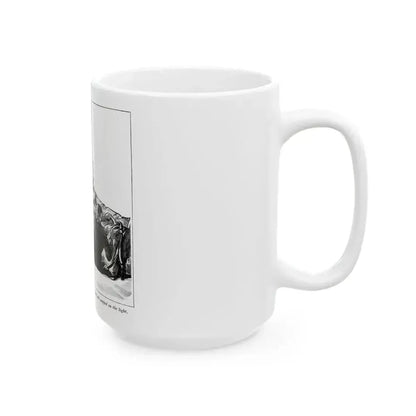 Five Days (2), Liberty magazine, February 25, 1933 - White Coffee Mug - Go Mug Yourself