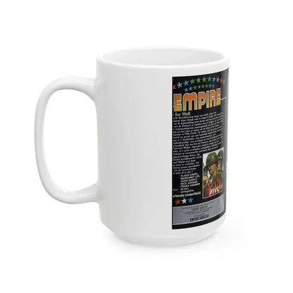 FIVE FOR HELL (VHS COVER) - White Coffee Mug - Go Mug Yourself