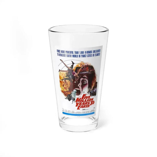 FIVE MILLION MILES TO EARTH (QUATERMASS AND THE PIT) 1967 Movie Poster - Pint Glass 16oz 16oz - Go Mug Yourself