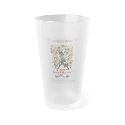 FIVE ON THE BLACK HAND SIDE 1973 Movie Poster - Frosted Pint Glass 16oz 16oz Frosted - Go Mug Yourself