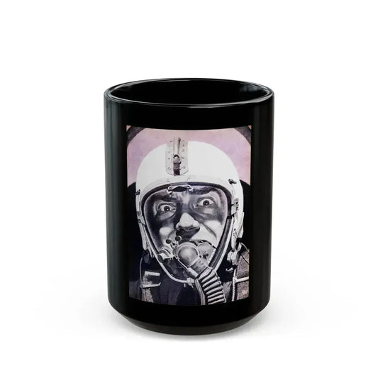 Five Seconds To Death, Bluebook Magazine, January 1955 - Black Coffee Mug 11oz - Go Mug Yourself