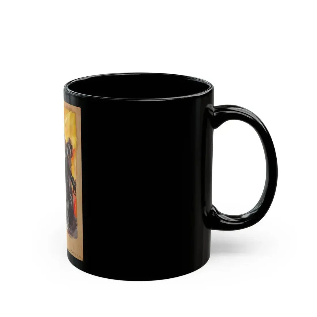 Five story illustrations (2) - Black Coffee Mug - Go Mug Yourself