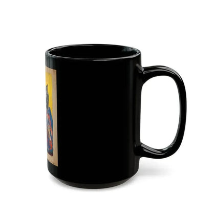 Five story illustrations (4) - Black Coffee Mug - Go Mug Yourself