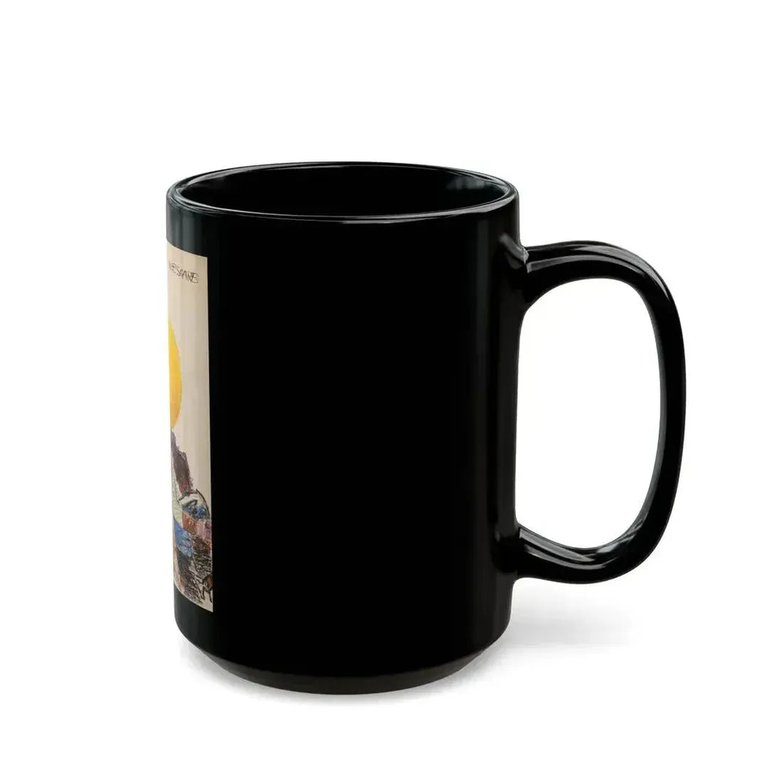 Five story illustrations (5) - Black Coffee Mug - Go Mug Yourself