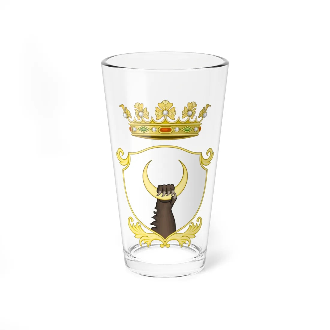 Fivizzano-Stemma (Italy) (Coat of Arms) Pint Glass 16oz 16oz - Go Mug Yourself