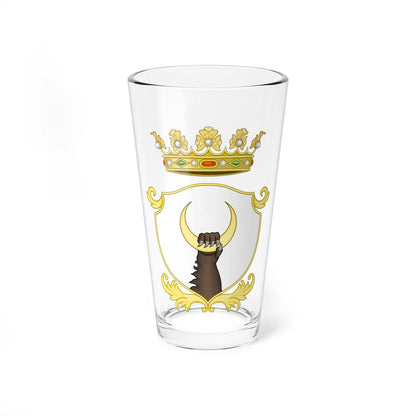 Fivizzano-Stemma (Italy) (Coat of Arms) Pint Glass 16oz 16oz - Go Mug Yourself