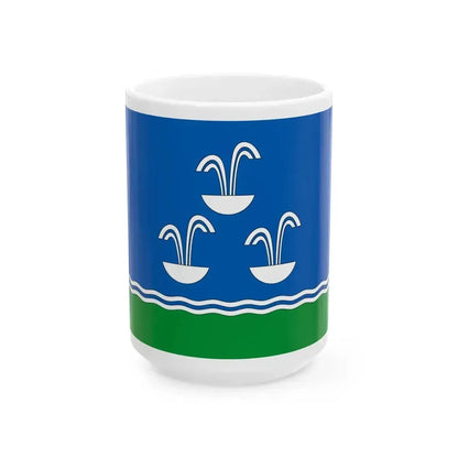 FLA Abrykosivka Kirovskyi Krym (Russia) White Coffee Mug 15oz - Go Mug Yourself