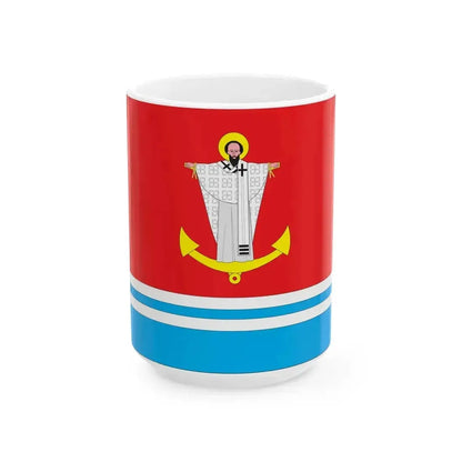 FLA Inkerman Sevastopol Ukraine (Russia) White Coffee Mug 15oz - Go Mug Yourself