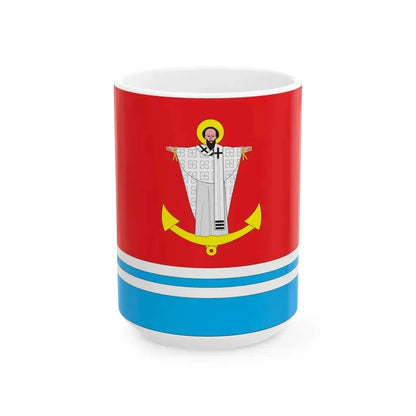 FLA Inkerman Sevastopol Ukraine (Russia) White Coffee Mug 15oz - Go Mug Yourself