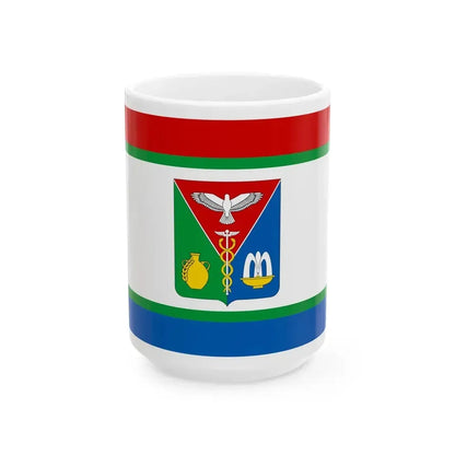FLA Kirovskyi Raion Crimea Ukraine (Russia) White Coffee Mug 15oz - Go Mug Yourself