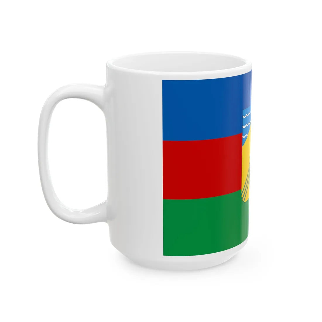 FLA Krasnoperekopsk (Russia) White Coffee Mug - Go Mug Yourself