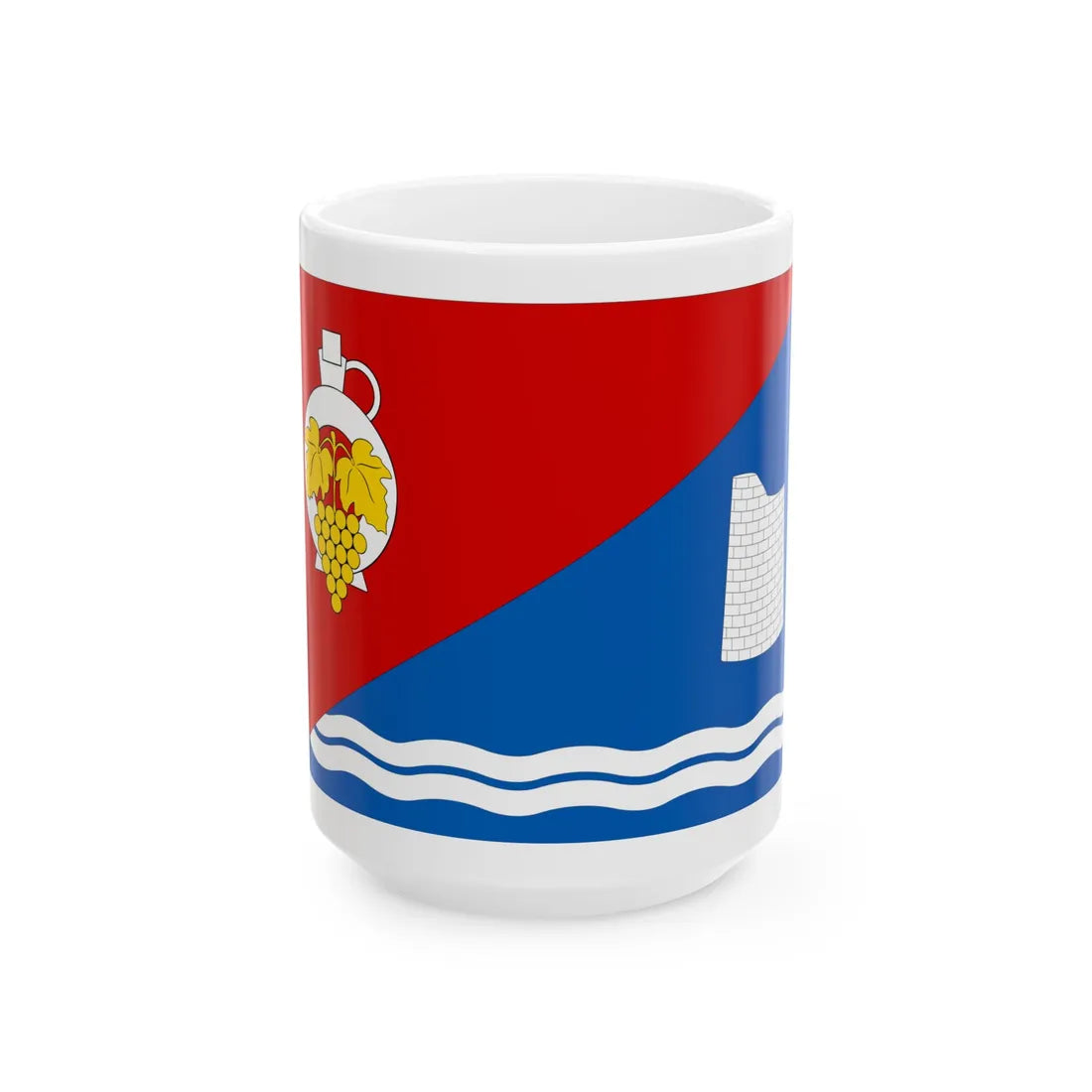 FLA Morske Krym Ukraine (Russia) White Coffee Mug 15oz - Go Mug Yourself