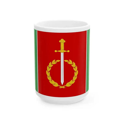 FLA Partyzany Kirovskyi Krym (Russia) White Coffee Mug 15oz - Go Mug Yourself