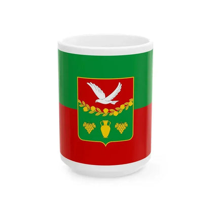 FLA Pervomaiske Kirovskyi Crimea (Russia) White Coffee Mug 15oz - Go Mug Yourself