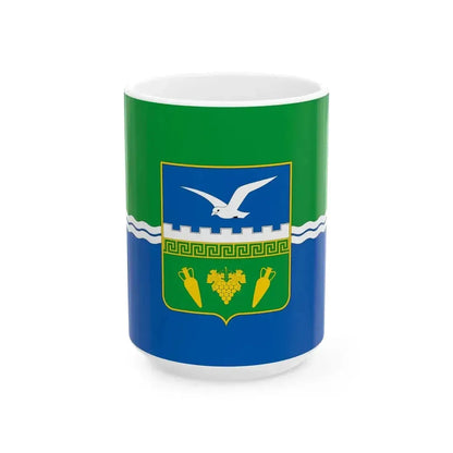 FLA Pryvitne Alushta Krym (Russia) White Coffee Mug 15oz - Go Mug Yourself