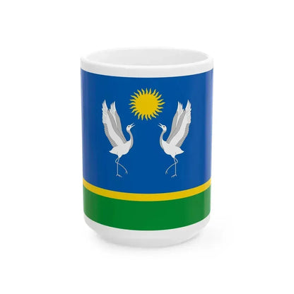 FLA Zhuravky Kirovskyi Krym (Russia) White Coffee Mug 15oz - Go Mug Yourself