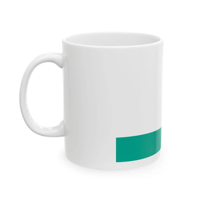 Flad of Delek 2000 (Israel) White Coffee Mug - Go Mug Yourself