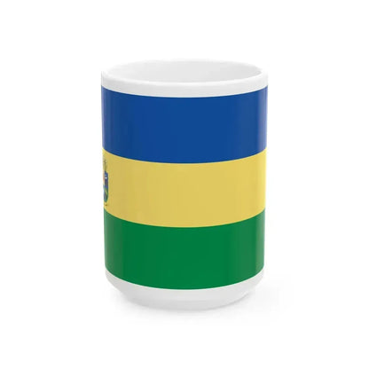 Flag Afrobolivian (Bolivia) White Coffee Mug 15oz - Go Mug Yourself