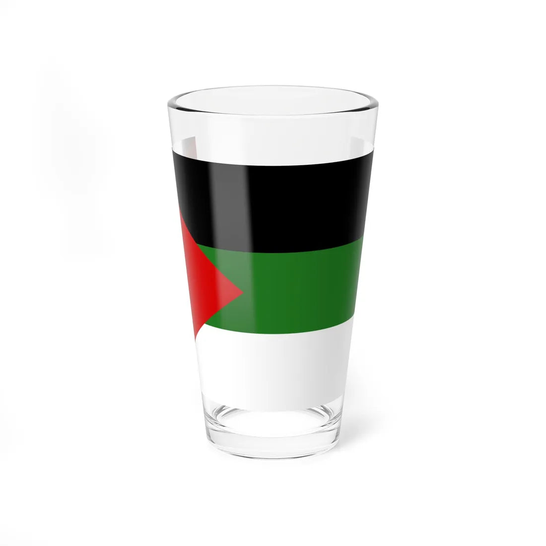 Flag arab revolution (Israel) Pint Glass 16oz 16oz - Go Mug Yourself