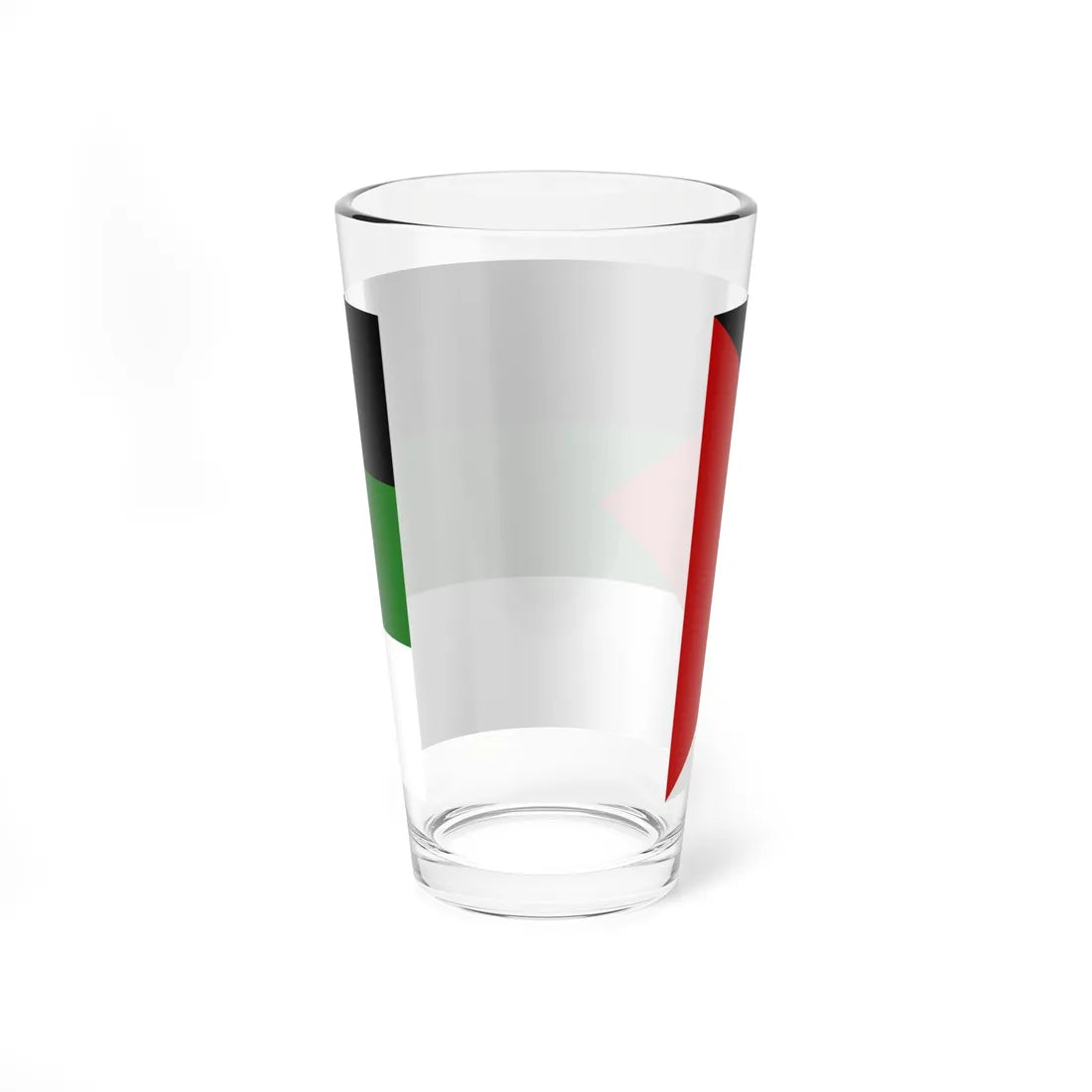 Flag arab revolution (Israel) Pint Glass 16oz - Go Mug Yourself
