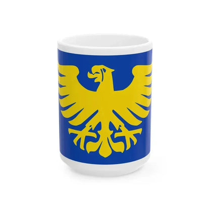 Flag Arendonk (Belgium) White Coffee Mug 15oz - Go Mug Yourself