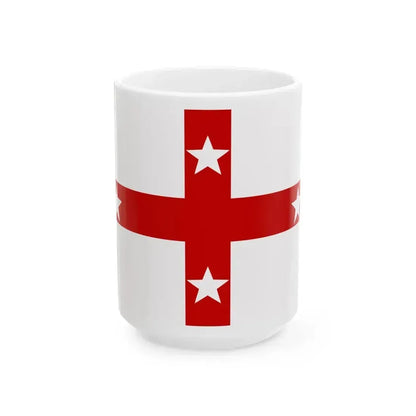 Flag Australia National Colonial (Australia) White Coffee Mug 15oz - Go Mug Yourself