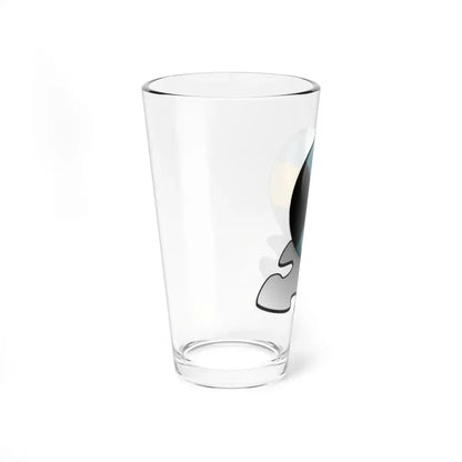 Flag Bahamas template (Bahamas) Pint Glass 16oz - Go Mug Yourself