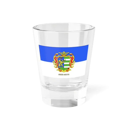 FLAG-Bekes-megye (Hungary) Shot Glass 1.5oz 1.5oz - Go Mug Yourself