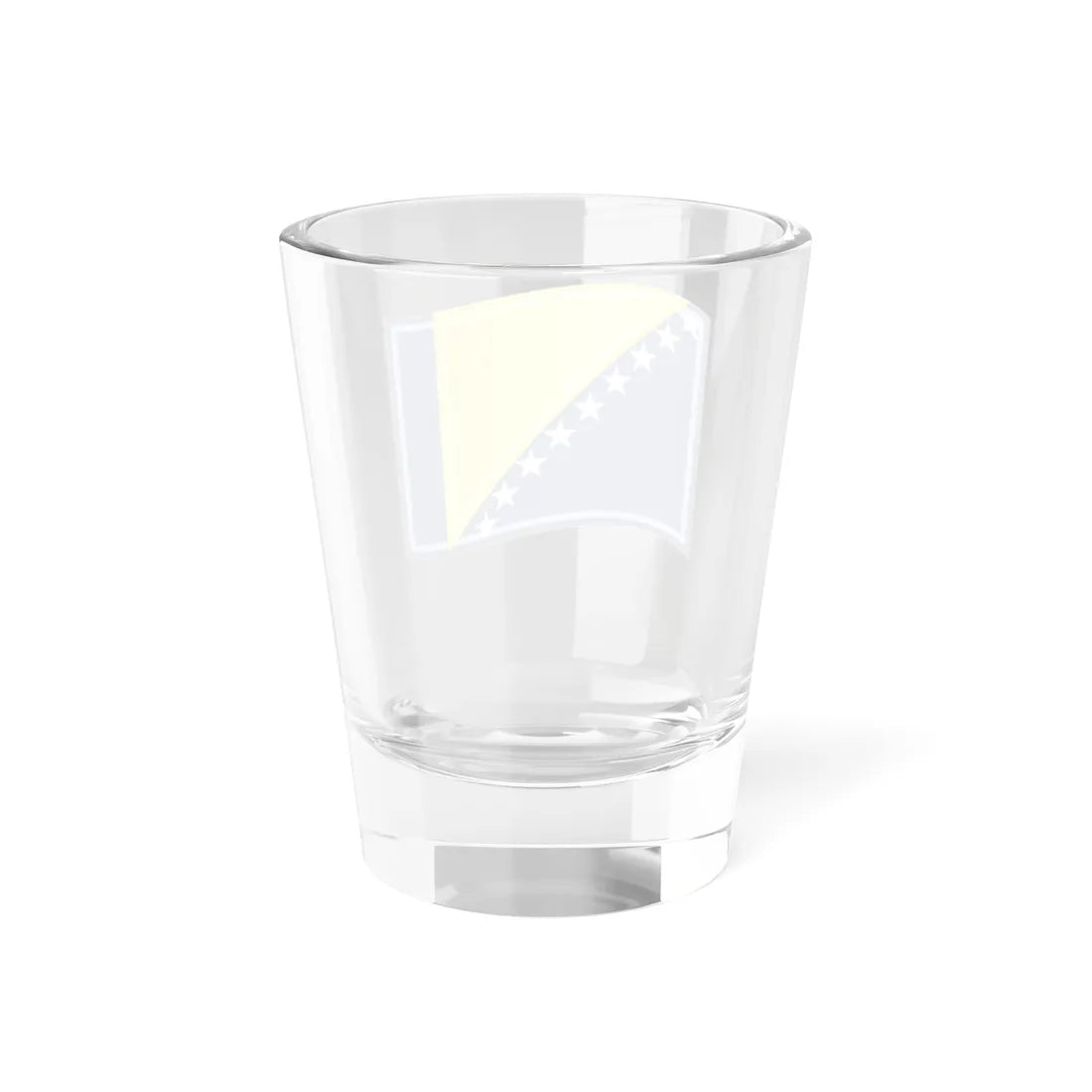Flag-bih (Bosnia and Herzegovina) Shot Glass 1.5oz - Go Mug Yourself