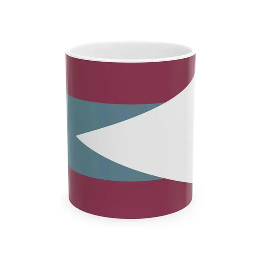 Flag carried during a Ternatean king ceremony de Bry 1601 (Indonesia) White Coffee Mug 11oz - Go Mug Yourself