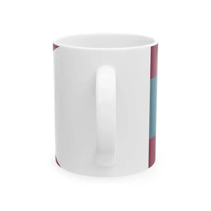 Flag carried during a Ternatean king ceremony de Bry 1601 (Indonesia) White Coffee Mug - Go Mug Yourself